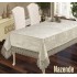 Fata de masa Lux NAZENDE cu Dantela si Catifea, 160x220cm, FT-07