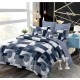 Set Lenjerie Eleganta 6 piese cu elastic din Bumbac Finet, Cearceaf de pat 180x200cm, Pat 2 Persoane, B6037