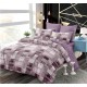 Set Lenjerie Eleganta 6 piese cu elastic din Bumbac Finet, Cearceaf de pat 180x200cm, Pat 2 Persoane, B6039