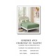 Set Lenjerie Eleganta 6 piese cu elastic din Bumbac Finet, Cearceaf de pat 180x200cm, Pat 2 Persoane, B6042