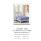 Set Lenjerie Eleganta 6 piese cu elastic din Bumbac Finet, Cearceaf de pat 180x200cm, Pat 2 Persoane, B6046