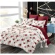 Set Lenjerie Eleganta 6 piese cu elastic din Bumbac Finet, Cearceaf de pat 180x200cm, Pat 2 Persoane, B6056