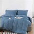 Set Lenjerie Eleganta 4 piese cu elastic din Finet, Creponat, Cearceaf de pat 180x200cm, Pat 2 Persoane, ZT8116