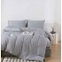 Set Lenjerie Eleganta 4 piese cu elastic din Finet, Creponat, Cearceaf de pat 180x200cm, Pat 2 Persoane, ZT8129
