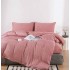 Set Lenjerie Eleganta 4 piese cu elastic din Finet, Creponat, Cearceaf de pat 180x200cm, Pat 2 Persoane, ZT852