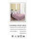 Set Lenjerie Eleganta 6 piese din Bumbac Finet, Cearceaf de pat 245x250cm, Pat 2 Persoane, SEP-523