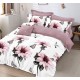 Set Lenjerie Eleganta 6 piese din Bumbac Finet, Cearceaf de pat 245x250cm, Pat 2 Persoane, SEP-523