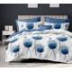 Set Lenjerie Eleganta 6 piese din Bumbac Finet, Cearceaf de pat 245x250cm, Pat 2 Persoane, SEP-24