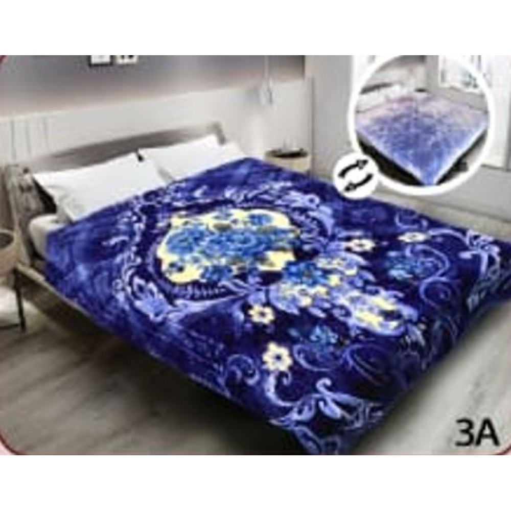 Patura dubla Grosa, Super Soft, dimensiune 200x230CM , Pentru Pat de 2 Persoane, 3A