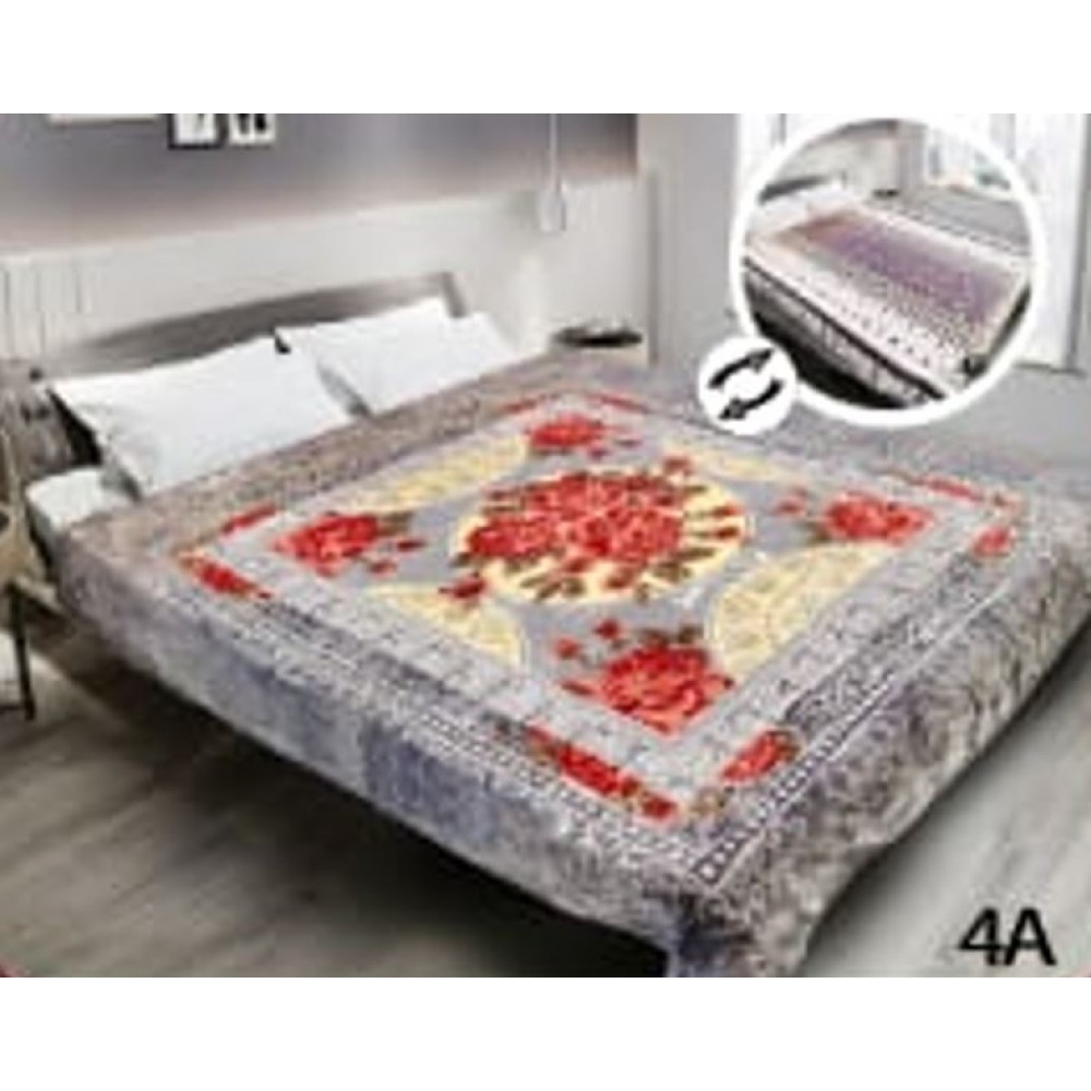 Patura dubla Grosa, Super Soft, dimensiune 200x230CM , Pentru Pat de 2 Persoane, 4A