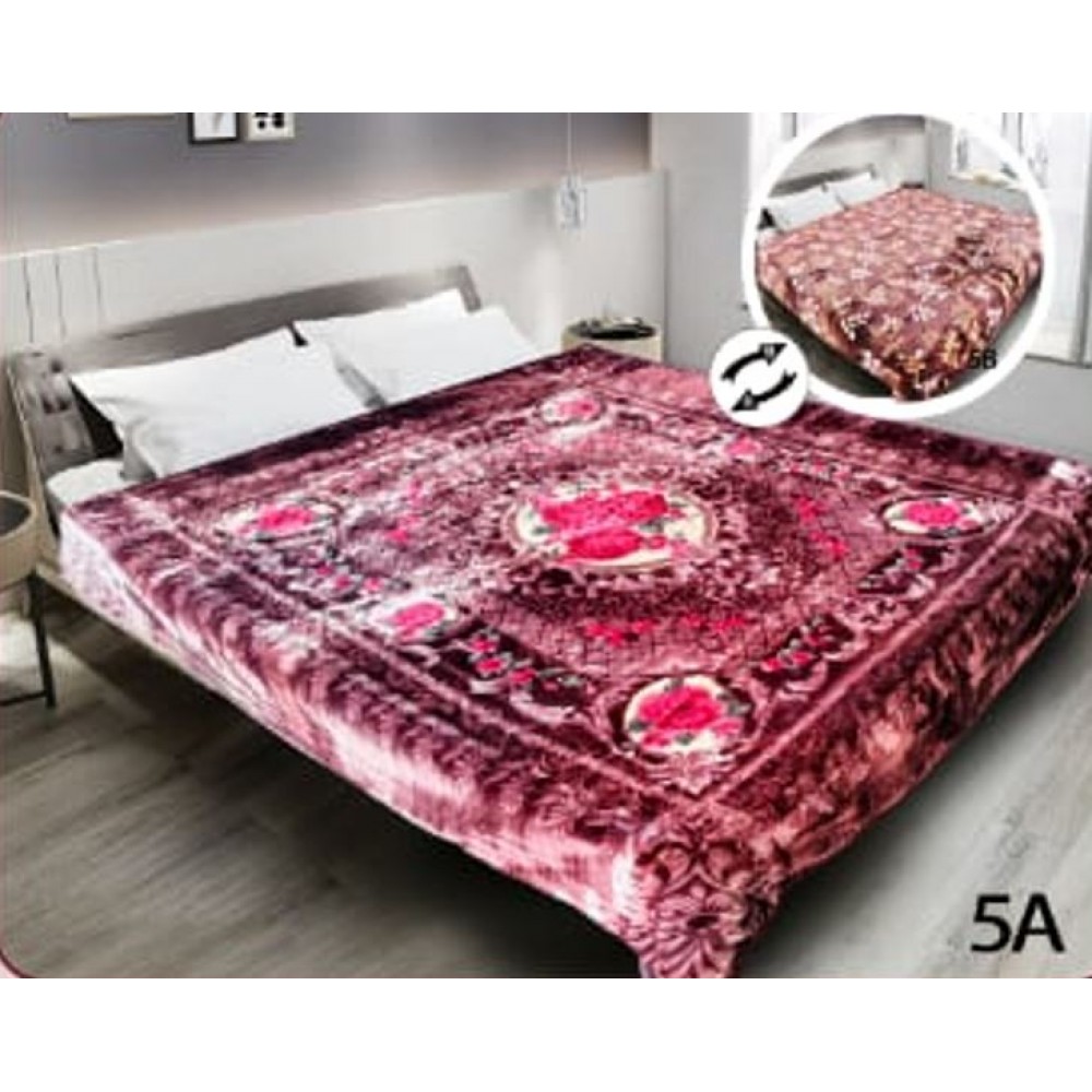 Patura dubla Grosa, Super Soft, dimensiune 200x230CM , Pentru Pat de 2 Persoane, 5A