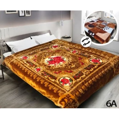 Patura dubla Grosa, Super Soft, dimensiune 200x230CM , Pentru Pat de 2 Persoane, 6A
