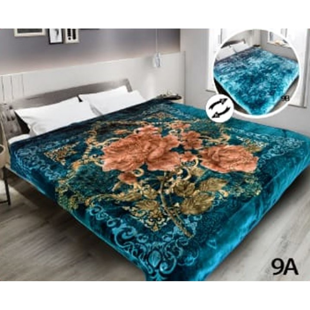 Patura dubla Grosa, Super Soft, dimensiune 200x230CM , Pentru Pat de 2 Persoane, 9A