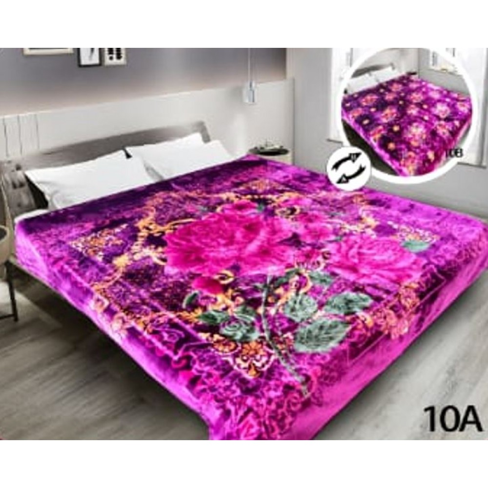 Patura dubla Grosa, Super Soft, dimensiune 200x230CM , Pentru Pat de 2 Persoane, 10A