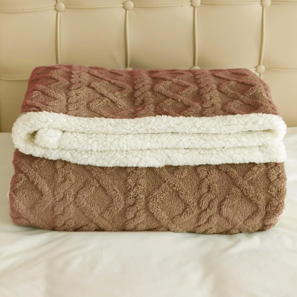 Husa de pat Cocolino si 2 fete de perna, Tricot, Uni, 3 piese, 2 persoane, 180x200cm, HP-07