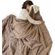 Husa de pat Cocolino si 2 fete de perna, Tricot, Uni, 3 piese, 2 persoane, 180x200cm, HP-15