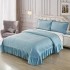 Set Cuvertura catifea 220x240 cm pentru Pat Dublu,+ 2 fete perne, CT-02