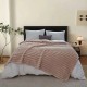 Patura Cocolino Groase cu dungi, 200 x 230 cm, Pentru pat de 2 Persoane, PD-3