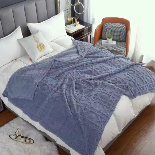 Patura Cocolino, pentru pat dublu,Uni, model Tip Grofat, 2 persoane, 200x230cm, PG-23