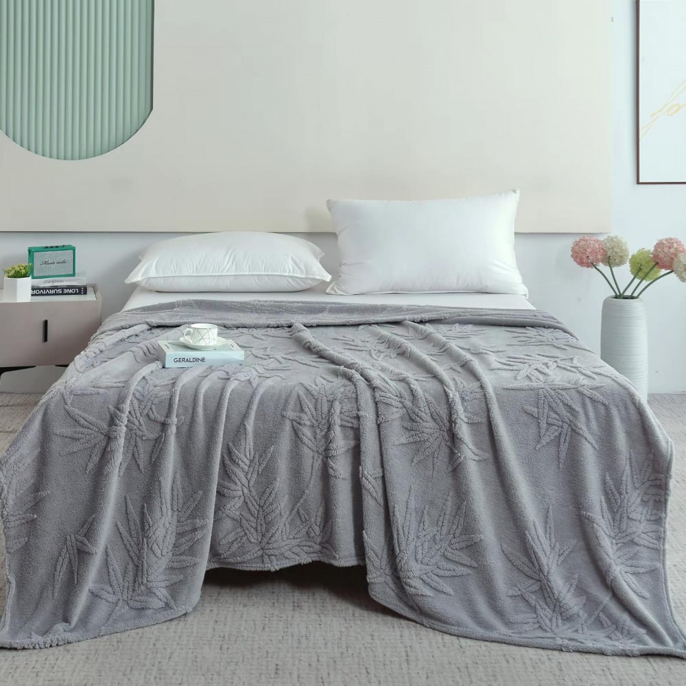 Patura Cocolino, pentru pat dublu,Uni, model Tip Grofat, 2 persoane, 200x230cm, PG-40