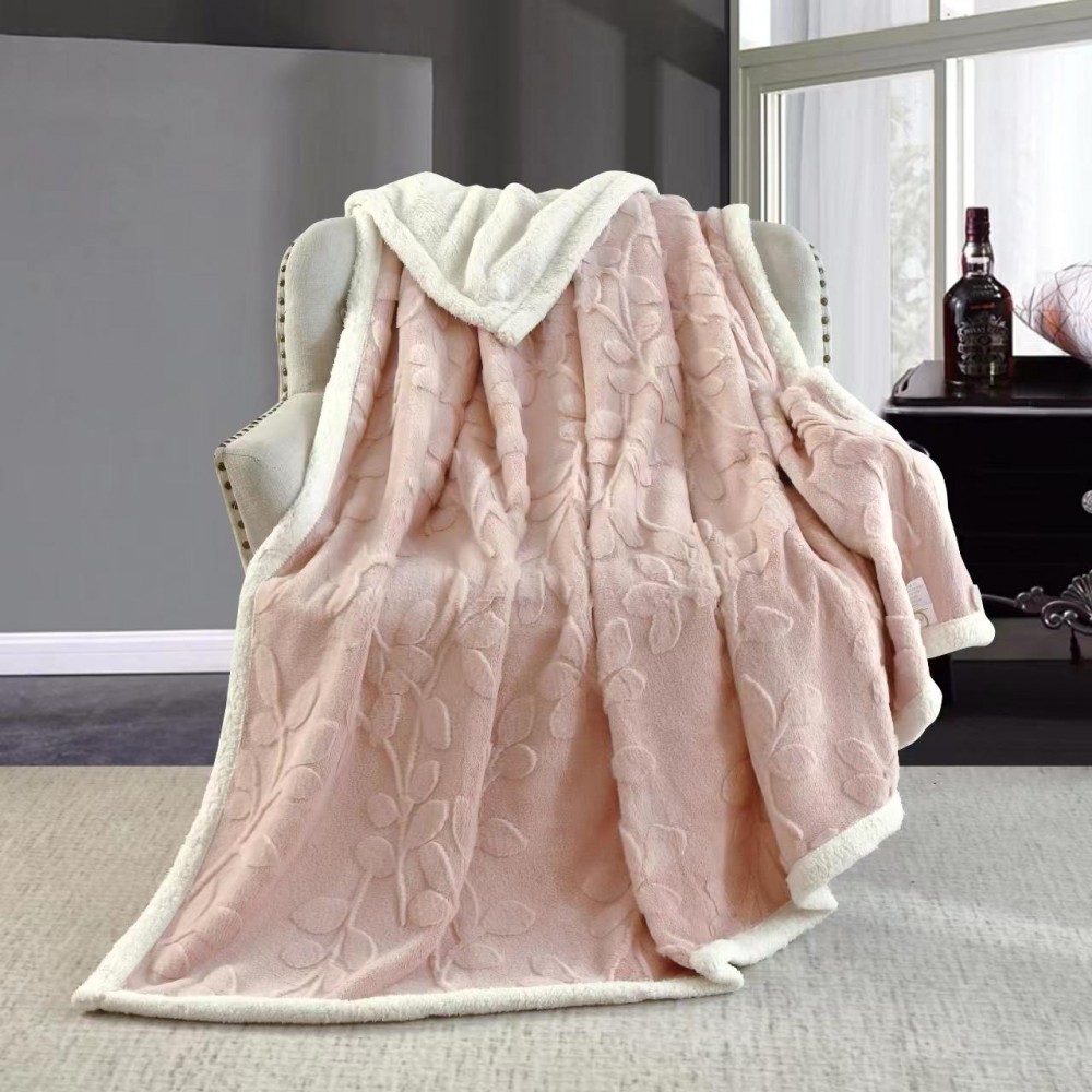 Patura Cocolino pufoasa, cu blanita, 200 x 230cm, pentru 2 persoane, PCC-11