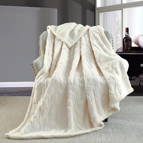 Patura Cocolino pufoasa, cu blanita, 200 x 230cm, pentru 2 persoane, PCC-14