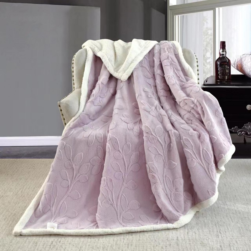 Patura Cocolino pufoasa, cu blanita, 200 x 230cm, pentru 2 persoane, PCC-16