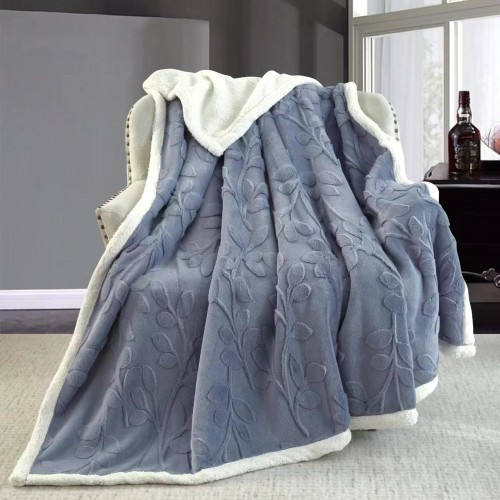 Patura Cocolino pufoasa, cu blanita, 200 x 230cm, pentru 2 persoane, PCC-18