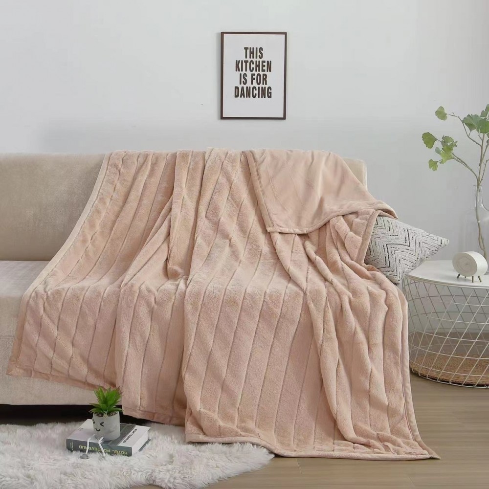 Patura Cocolino pufoasa, cu blanita, 200 x 230cm, pentru 2 persoane, PCC-20