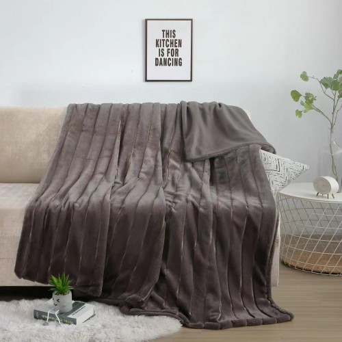 Patura Cocolino pufoasa, cu blanita, 200 x 230cm, pentru 2 persoane, PCC-22