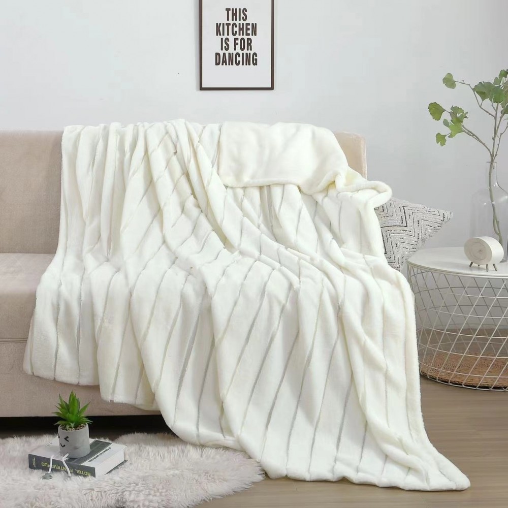 Patura Cocolino pufoasa, cu blanita, 200 x 230cm, pentru 2 persoane, PCC-24