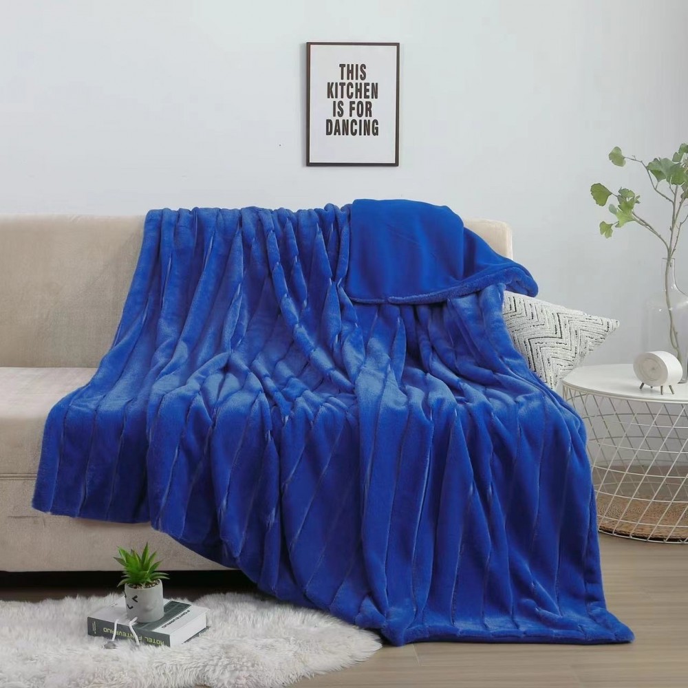 Patura Cocolino pufoasa, cu blanita, 200 x 230cm, pentru 2 persoane, PCC-28