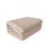 Patura de Lux Embosata Cocolino Pentru pat dublu, 100% poliester,220 x240 cm, Crem, BC1