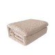 Patura de Lux Embosata Cocolino Pentru pat dublu, 100% poliester,220 x240 cm, Crem, BC1