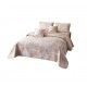 Cuvertură 5 Piese pat dublu din Bumbac Finet, 5 piese, fluturi, cuvertura de pat 230x250cm, CVP1