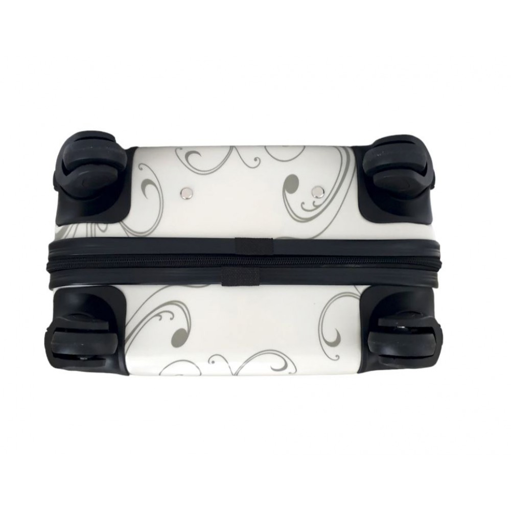 Set 3 valize troler, 4 roți, fluture, 3 dimensiuni, TROL4R CALATORIE,TROLLERE,GENTI AVION