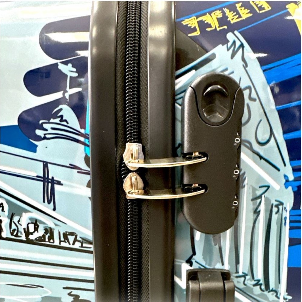 Set 3 valize troler , 4 roți, Atena, 3 dimensiuni, TROL8R CALATORIE,TROLLERE,GENTI AVION