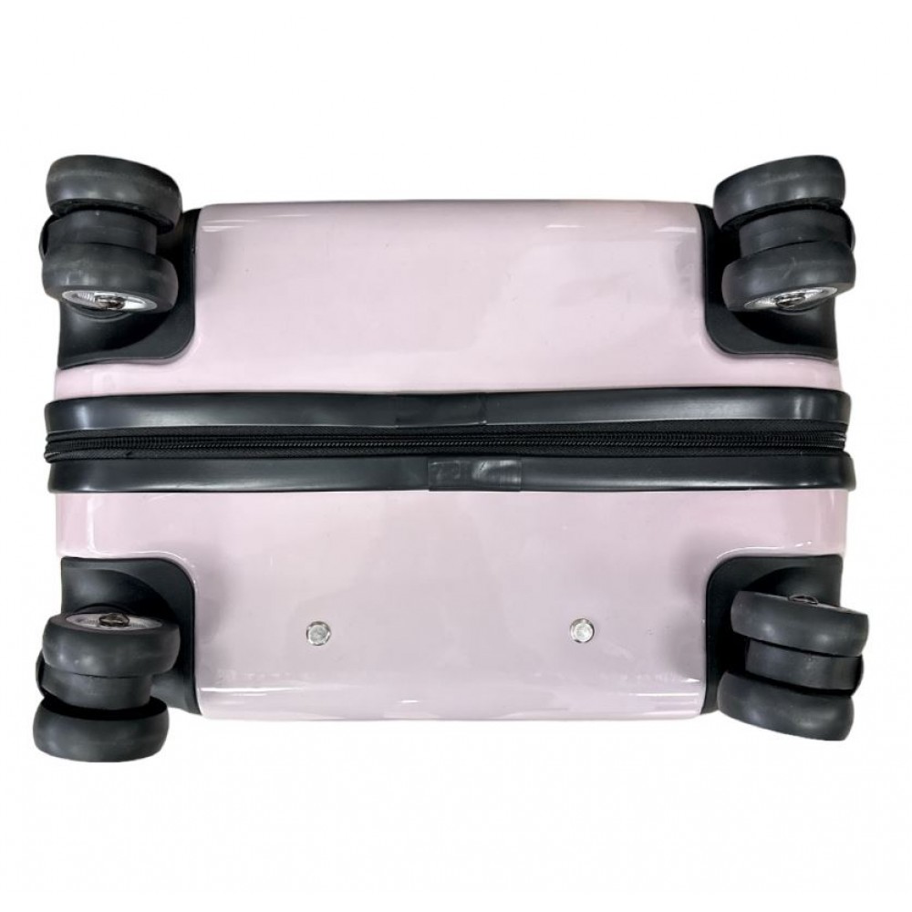 Valiza troler policarbonat , Model Londra, 4 roti, Mic, 55 x 36 x 22 cm, TROL19