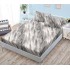 Husa de pat dublu cu elastic si 2 fete de perna 180x200cm, Pat 2 Persoane, HS-1