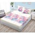 Husa de pat dublu cu elastic si 2 fete de perna 180x200cm, Pat 2 Persoane, HS-2