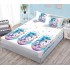 Husa de pat dublu cu elastic si 2 fete de perna 180x200cm, Pat 2 Persoane, HS-8