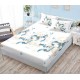 Husa de pat dublu cu elastic si 2 fete de perna 180x200cm, Pat 2 Persoane, HS-10