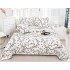 Set 5 Cuvertura dubla decor de lux din Bumbac, Cuvertura de 230x250 cm, Cu 4 fete de perna, CVD-4