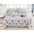 Set 5 Cuvertura dubla decor de lux din Bumbac, Cuvertura de 230x250 cm, Cu 4 fete de perna, CVD-5