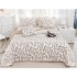 Set 5 Cuvertura dubla decor de lux din Bumbac, Cuvertura de 230x250 cm, Cu 4 fete de perna, CVD-14