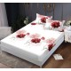 Husa de pat dublu cu elastic si 2 fete de perna 160x200cm, Pat 2 Persoane, H-159