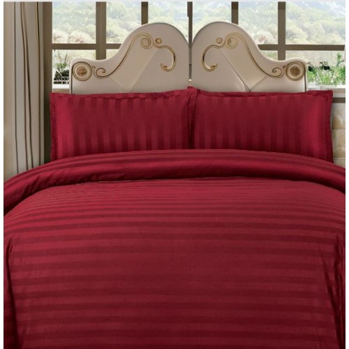 Lenjerie de pat dublu din damasc cu elastic, 4 piese, cearceaf pentru pat 180x200cm, KD-08