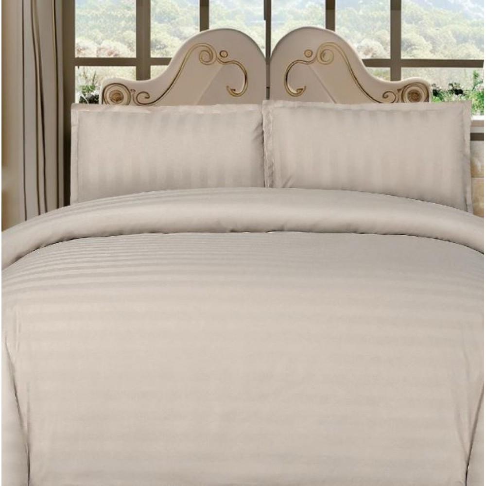 Lenjerie de pat dublu din damasc cu elastic, 4 piese, cearceaf pentru pat 180x200cm, KD-10