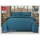 Lenjerie de pat dublu din damasc cu elastic, 4 piese, cearceaf pentru pat 180x200cm, KD-03