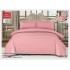 Lenjerie de pat dublu din damasc cu elastic, 4 piese, cearceaf pentru pat 180x200cm, KD-11